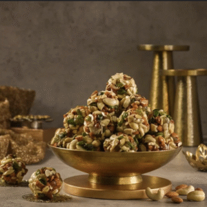 honey dry fruit laddu